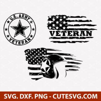 US Army Veteran SVG