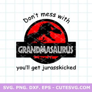 Grandmasaurus SVG