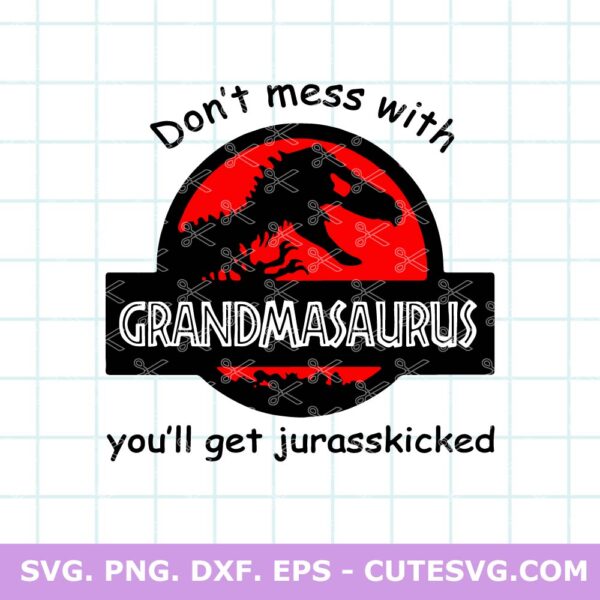 Grandmasaurus SVG