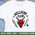 Hellfire Club SVG Cut File | Hellfire Club Clipart | Stranger Things SVG | PNG | DXF | EPS | for Cricut & Silhouette