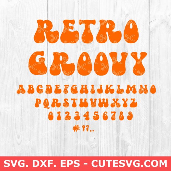 RETRO-GROOVY-FONT-SVG