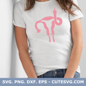 Uterus middle finger SVG