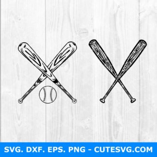 Baseball Bat SVG