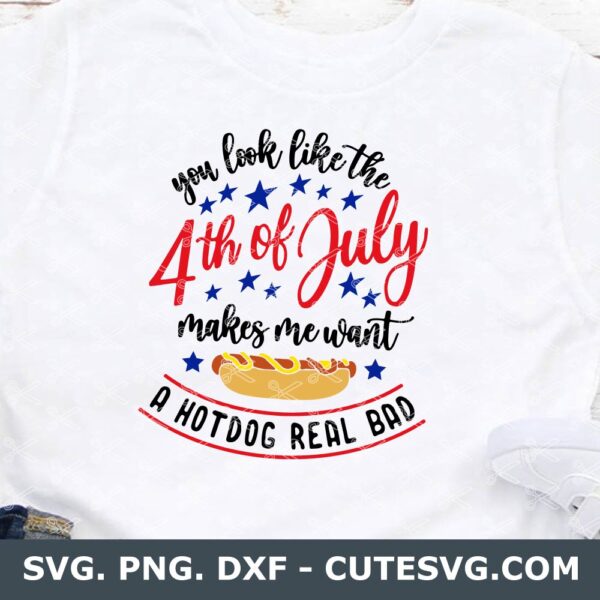 You look like the 4th of july SVG