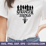 Stranger Things SVG | Stranger Things Clipart | Stranger Things PNG | DXF | EPS | Cut Files for Cricut and Silhouette