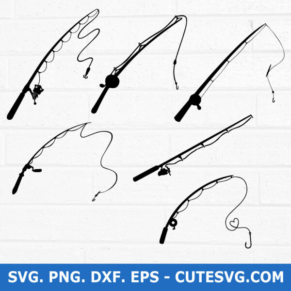 Fishing Pole SVG