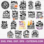 Hocus Pocus SVG Cut File | Halloween SVG | Sanderson SVG | PNG | DXF | EPS | for Cricut & Silhouette