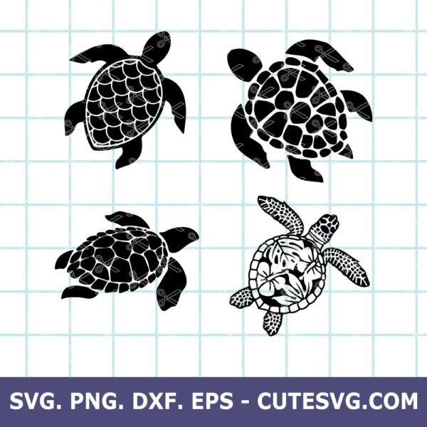 Sea Turtle SVG