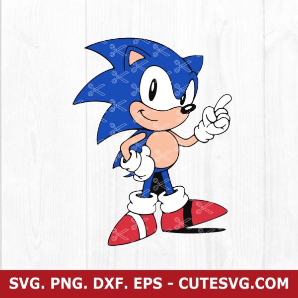 Sonic the Hedgehog SVG