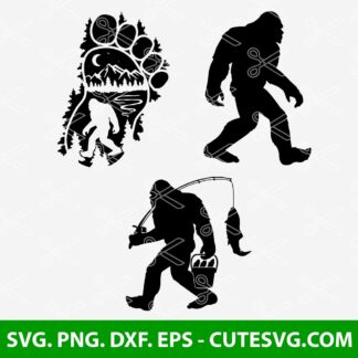 Bigfoot SVG Cut File
