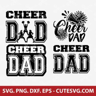 Cheer Dad SVG File