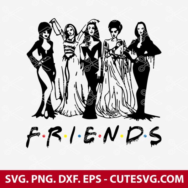 Friends Halloween SVG