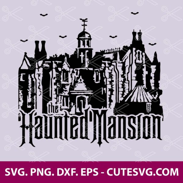 HaunteMansion Halloween SVG