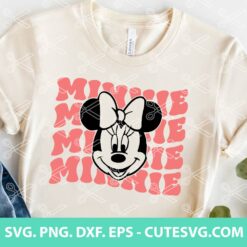 Minnie Mouse Face SVG