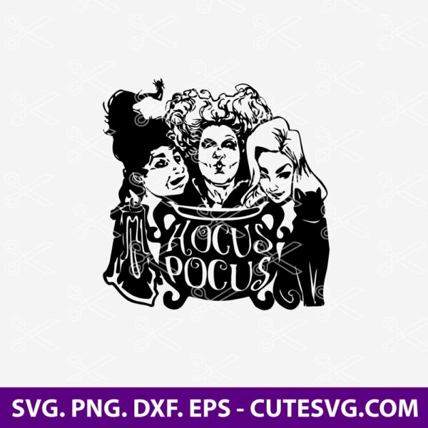 Sanderson Sisters SVG