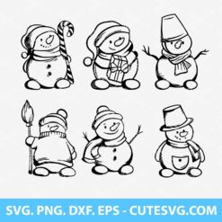 Snowman SVG Bundle