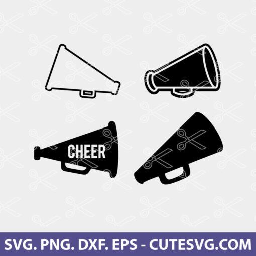 Megaphone Svg Cut File 