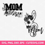Band Mom SVG Bundle, Music Note SVG, Mothers Day Svg, Mom Svg, Momlife Svg, Mother Svg, PNG, DXF, EPS, Cut Files for Cricut
