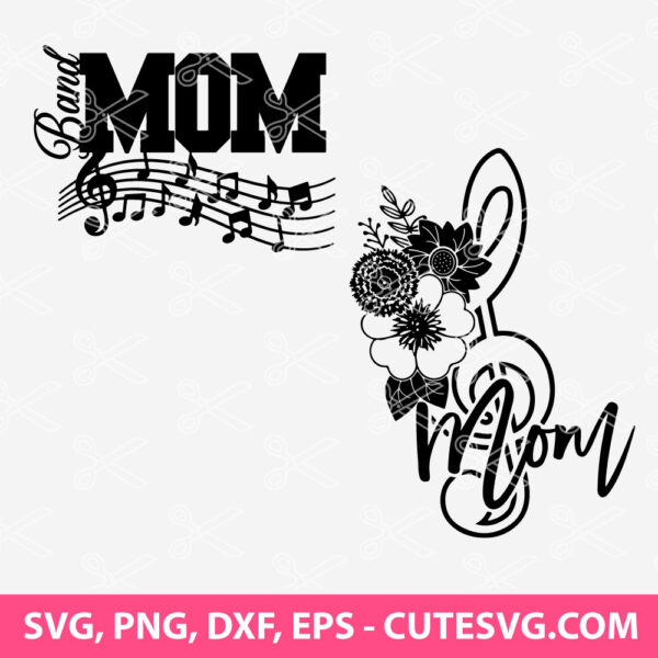 Band Mom SVG