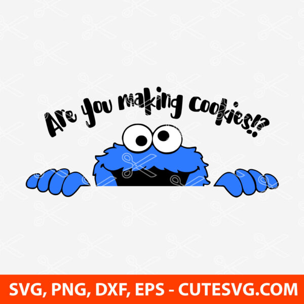 Cookie Monster SVG