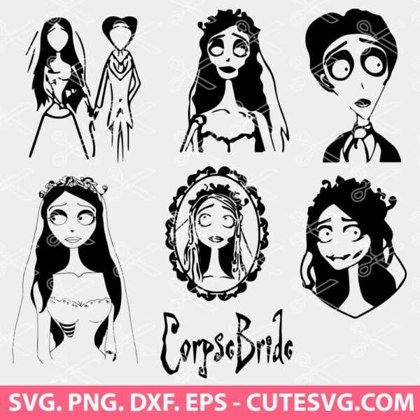 Corpse Bride SVG