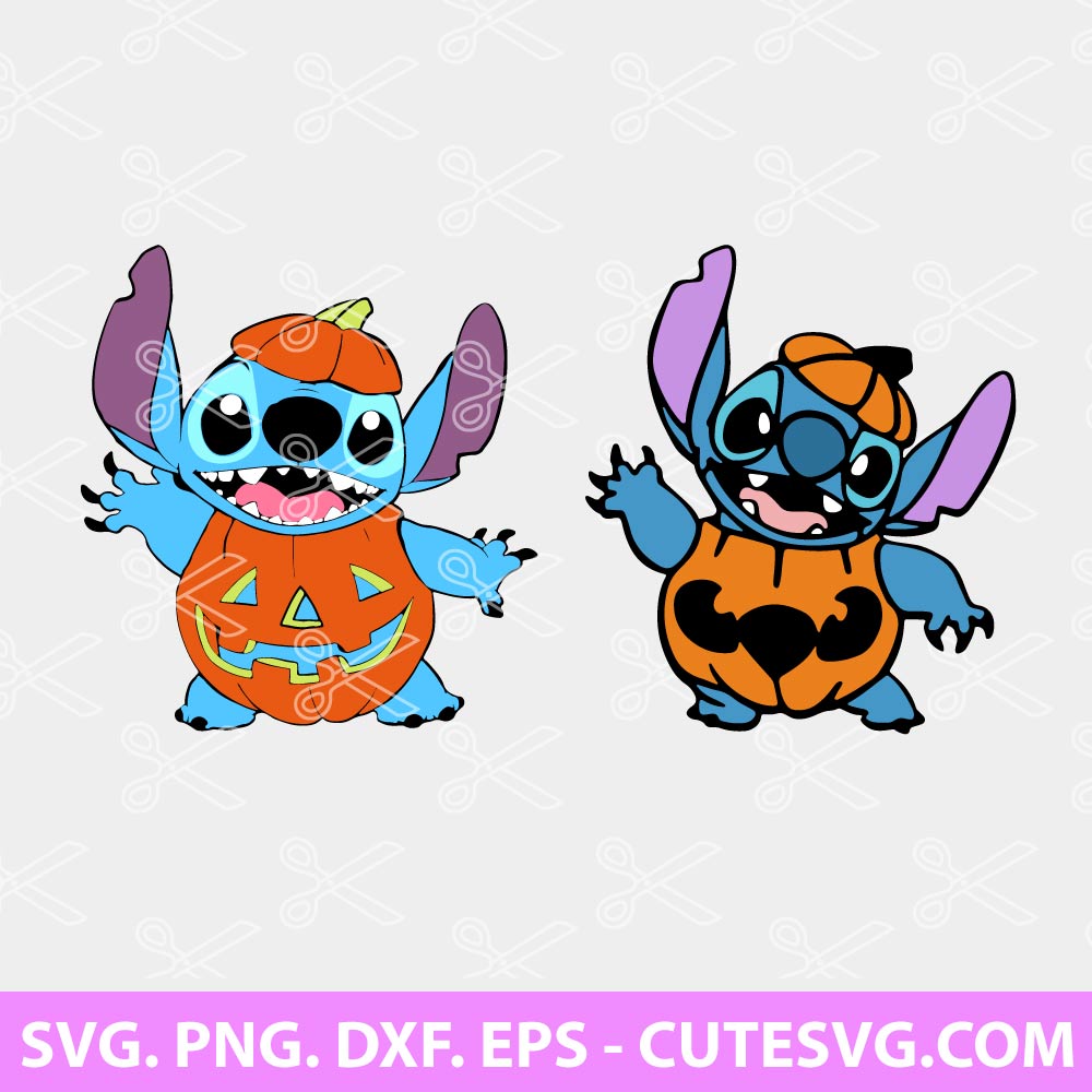 Halloween Stitch SVG, Halloween SVG, Stitch SVG, Stitch Gift, PNG, DXF ...