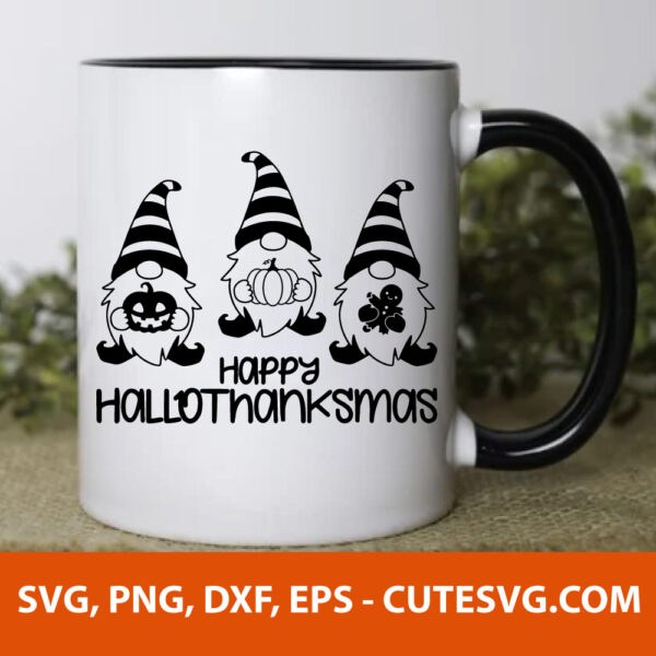 Happy Hallothanksmas SVG