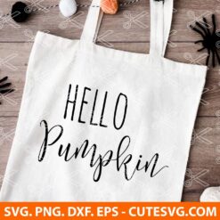 Hello Pumpkin SVG