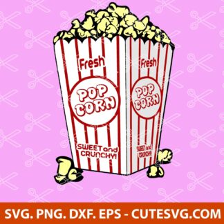 Popcorn SVG