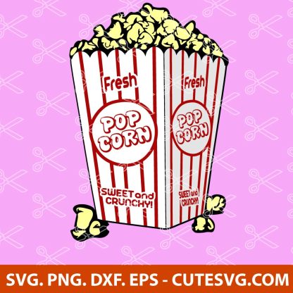 Popcorn SVG