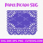 Papel Picado SVG Cut File | Picado Banners SVG | Papel Picado Clipart | PNG | DXF | EPS | for Cricut & Silhouette
