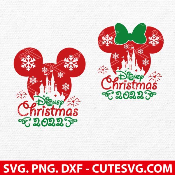 Disney Christmas SVG