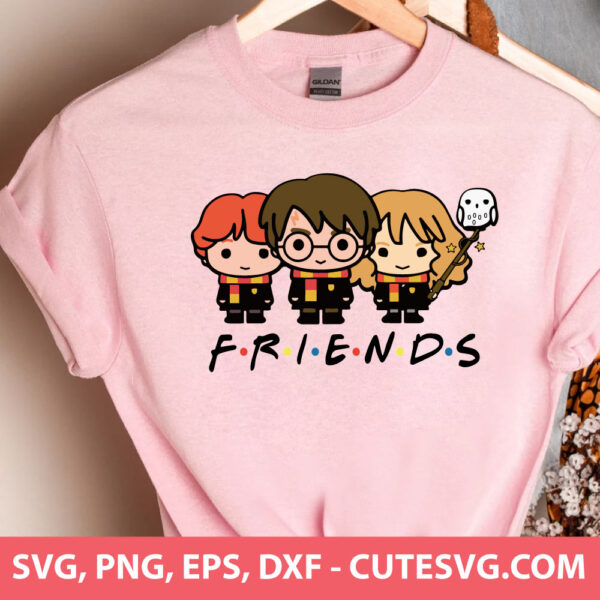 Harry Potter Best Friends SVG