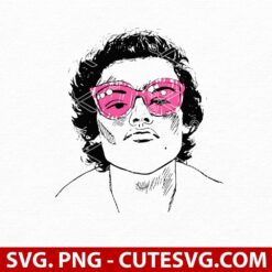 Harry Styles Face SVG
