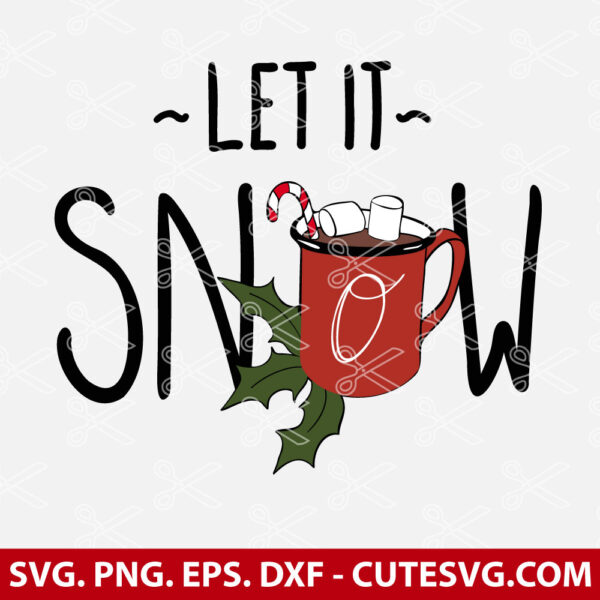 Let it snow SVG