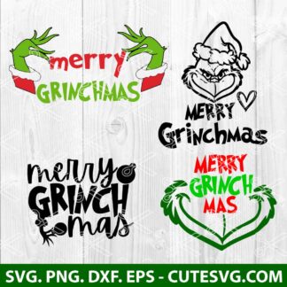 Merry Grinchmas SVG