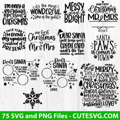 Funny Christmas SVG Bundle