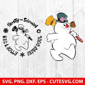 Frosty The Snowman SVG Bundle