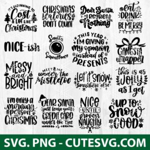 Funny Christmas SVG
