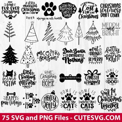 Funny Christmas SVG Bundle