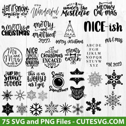 Funny Christmas SVG Bundle