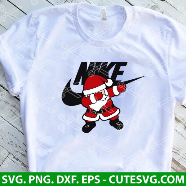 Santa Nike Logo SVG