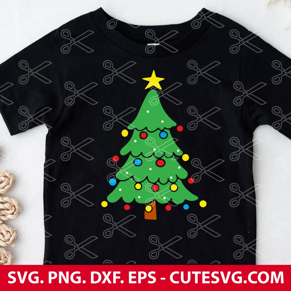 Christmas Tree SVG, Christmas SVG, Tree Christmas SVG, Christmas SVG ...