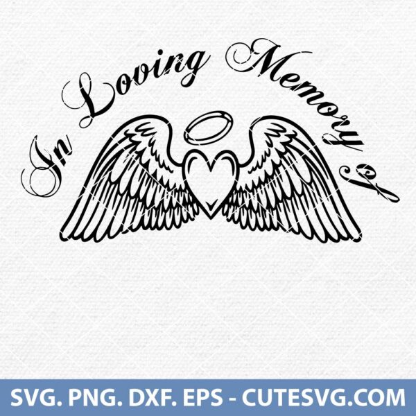 In Loving Memory SVG