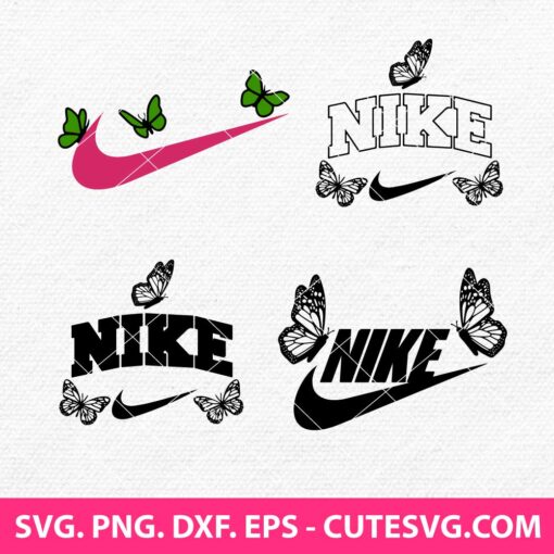 Nike Butterfly SVG Bundle