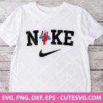 NIKE Spider Man SVG | Spiderman Logo Nike SVG | Superhero SVG | Spiderman SVG | PNG | DXF | EPS | Cutting files for Cricut and Silhouette