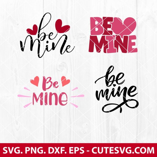 Be Mine SVG Bundle