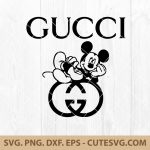 Gucci Mickey SVG | Gucci Mickey Mouse Logo PNG | Disney Gucci SVG | Mickey SVG | Mickey Mouse SVG | Mickey Gucci Logo SVG | DXF | EPS