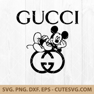 Gucci Mickey SVG