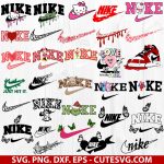 Nike SVG Bundle, Nike SVG, Nike Logo SVG, Trending SVG, Fashion Brand SVG, Sports Brand SVG, Fashion Brand Logo, Nike Clipart, PNG, DXF